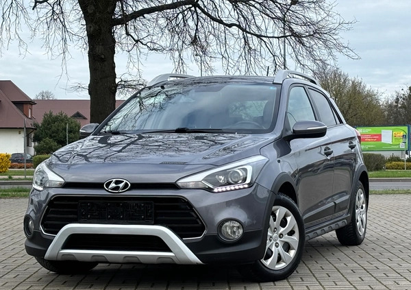 Hyundai i20 cena 34600 przebieg: 162000, rok produkcji 2017 z Ostrołęka małe 704